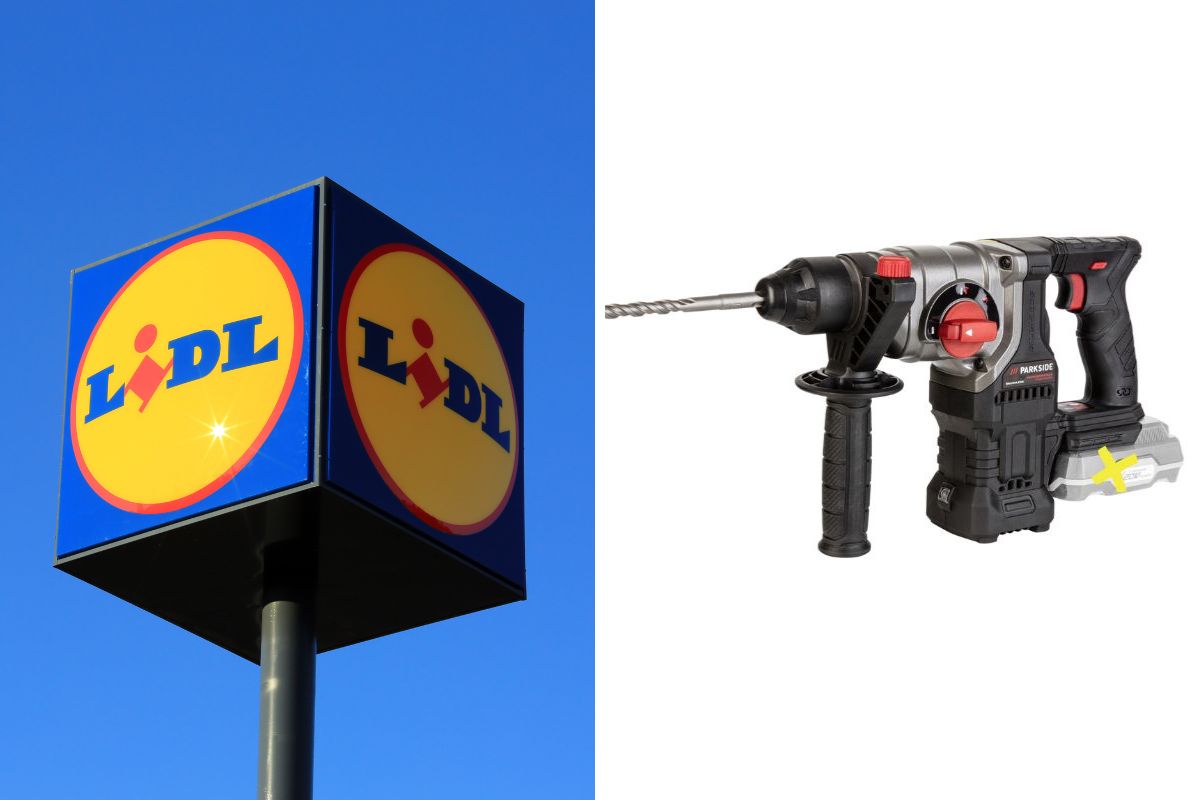 Lidl Martello demolitore ricaricabile Parkside